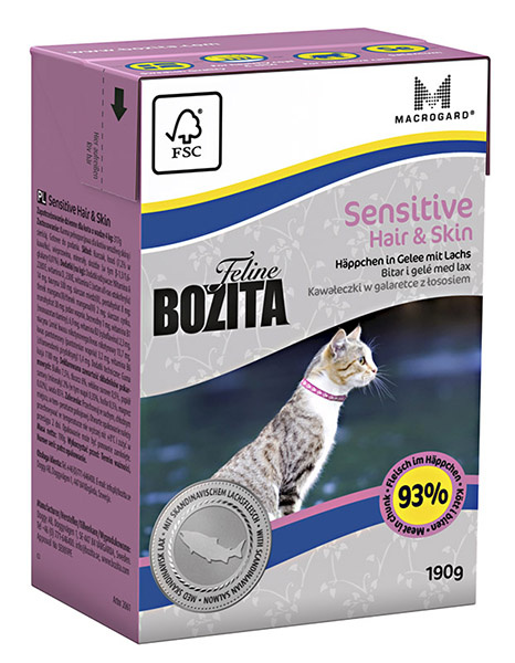 Funktion Sensitive Hair and Skin влажный корм для кошек с проблемной кожей, 190 г