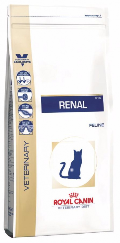 Renal RF23 корм для взрослых кошек с хронической почечной недостаточностью, 500 кг
