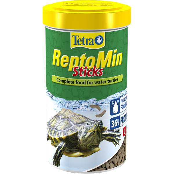 ReptoMin Корм для рептилий в палочках для водных черепах 500 мл