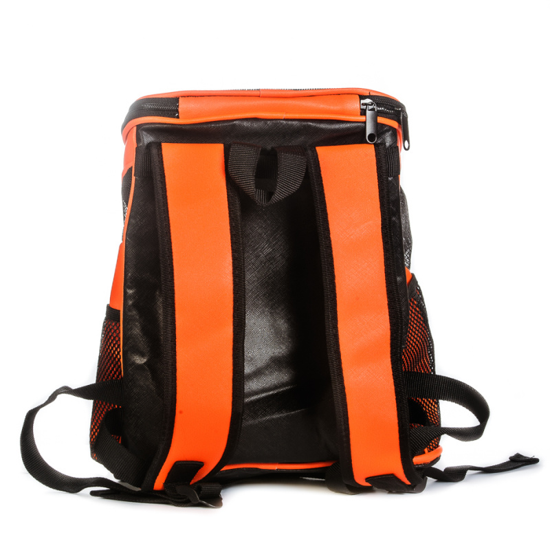 Рюкзак переноска для кошек и собак, оранжевый, 35х25х31 см 1