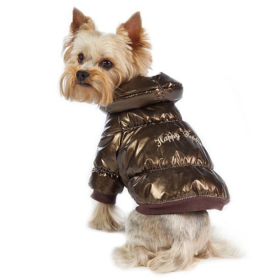 Куртка для собак Сити Хэппи Puppy коричневая 1