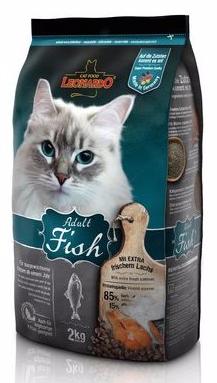 Adult корм для взрослых кошек в возрасте от 1 года, а также для длинношёрстных кошек, с рыбой, 2 кг