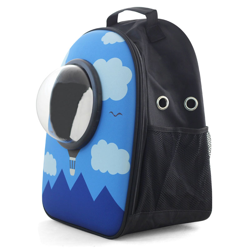 Рюкзак-Переноска для животных Воздушный шар, с иллюминатором, 45х32х23 см 2