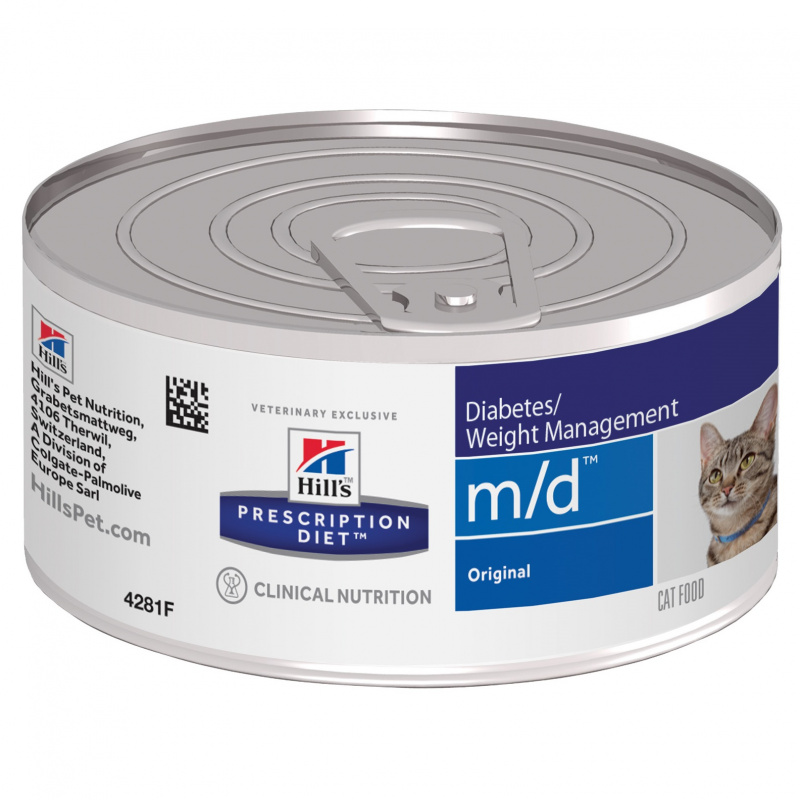Prescription Diet m/d Diabetes/Weight Management влажный корм для кошек, 156г 4