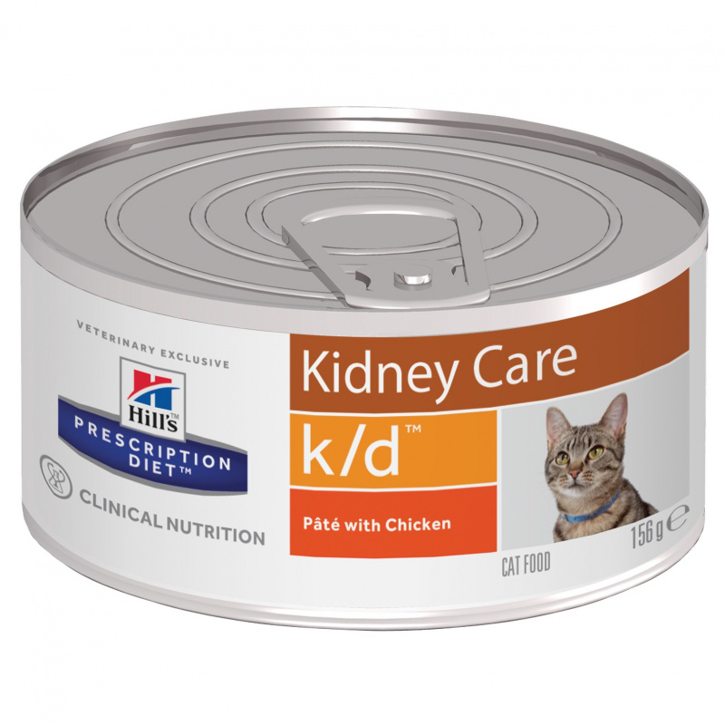 Prescription Diet k/d Kidney Care влажный корм для кошек, с курицей, 156г