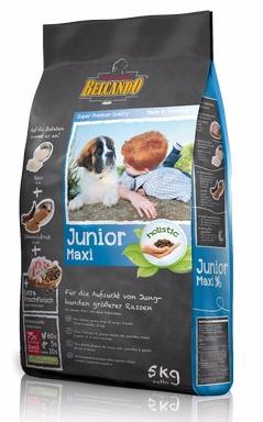 Junior Maxi корм для выращивания молодых собак крупных пород, начиная с 4-х месячного возраста, с птицей, 5 кг