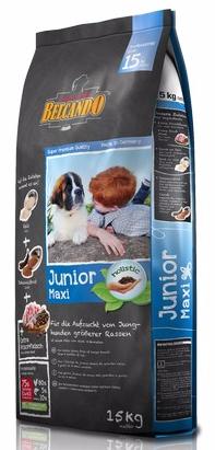 Junior Maxi корм для выращивания молодых собак крупных пород, начиная с 4-х месячного возраста, с птицей, 15 кг