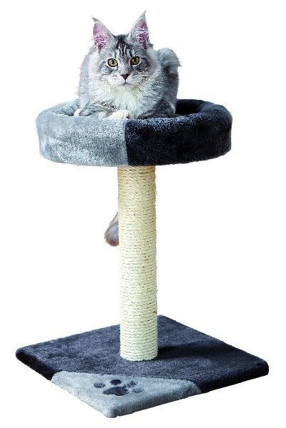 Домик для кошек Tarifa, 52 см, серо-черный