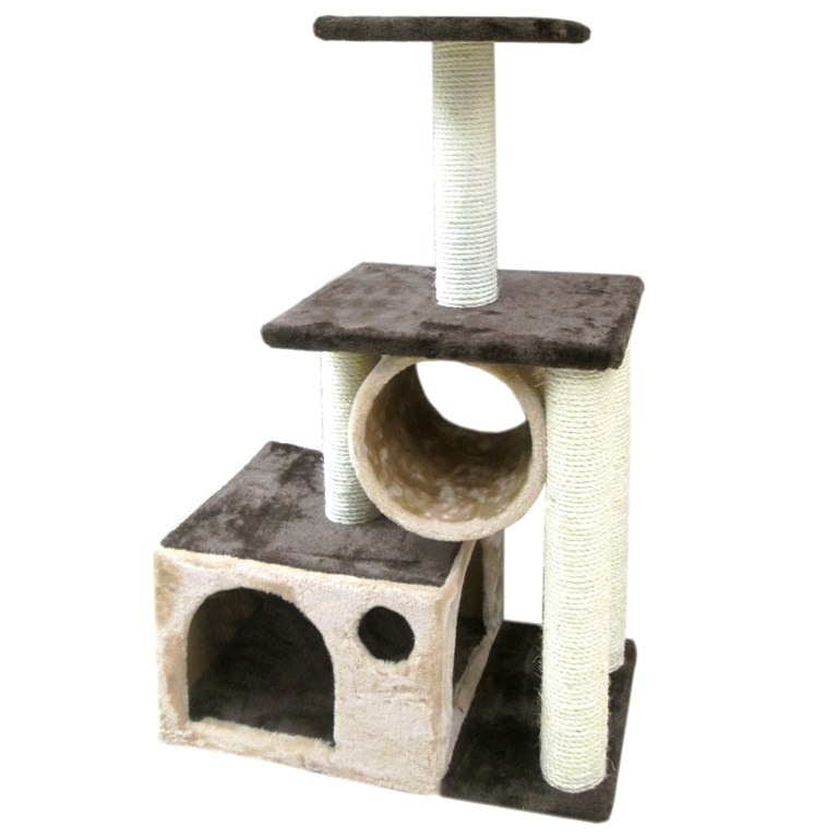 Дом-когтеточка для кошек SALVATORE 55x30x64 см