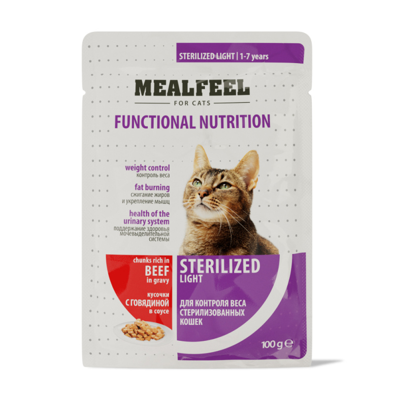 Mealfeel Корм Для Кошек Стерилизованных Купить