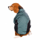 Превью Куртка на молнии для собак мелких пород 24x36x23см S зеленый (унисекс) 3