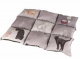 Превью Подстилка для кошек 45x55см Patchwork Cat, серый, с кармашком