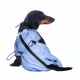 Превью Комбинезон для собак средних пород теплый Такса средняя мальчик графит/синий горизонт 42x36x52 см 2