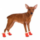 Превью Ботинки замшевые для собак S оранжевый (унисекс) 1