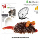 Превью Игрушка для кошек Интерактивная Мышка коричневая 6 см
