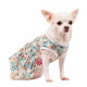Превью Платье для собак в цветочек XS зеленый (девочка)