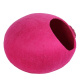 Превью Домик-слипер WoolPetHouse для животных мелких пород, 40х40х20 см, розовый 1