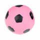 Превью Игрушка для собак Мяч футбольный, латекс, розовый 8 см