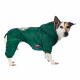 Превью Комбинезон с капюшоном для собак 2XL зеленый (унисекс)