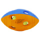 Превью Игрушка для собак Мяч гандбольный двухцветный светящийся, 10см 1