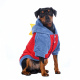 Превью Куртка с капюшоном для собак XS красный (унисекс) 3