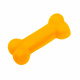 Превью Игрушка для собак Косточка, латекс, оранжевая, 11 см