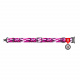 Превью Ошейник WAUDOG Nylon с рисунком Розовый камо (ширина 25 мм, длина 31-49см) металлическая пряжка-фасткес