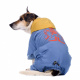 Превью Комбинезон с капюшоном для собак Робот XS голубой (унисекс) 5