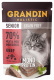 Превью Monoprotein Grain free Влажный корм (пауч) для кошек старше 7 лет, патэ из нежного мяса говядины в желе, 85 гр.
