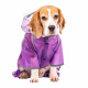 Превью Дождевик для собак с ножками 4XL фиолетовый (унисекс) 1