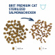 Превью Premium Cat Sterilized Salmon&Chicken сухой корм для стерилизованных кошек с лососем и курицей, 2кг 1