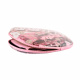 Превью Складная сумка-переноска для собак и кошек до 6 кг прозрачная/розовая дизайн сердечки 3
