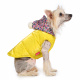 Превью Куртка с капюшоном для собак XL желтый (унисекс)