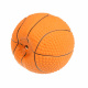 Превью Игрушка для собак Мяч баскетбольный, латекс, коричневый, 6,5 см