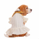 Превью Платье Pure Sun для собак с бантиком белое XL