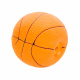 Превью Игрушка для собак Мяч баскетбольный, латекс, оранжевый 7 см