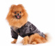 Превью Куртка из кожзама для собак XL черный (унисекс) 3