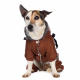 Превью Комбинезон со шлейкой и капюшоном для собак XL коричневый (унисекс) 4