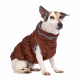 Превью Куртка на молнии для собак Французский бульдог L коричневый (унисекс) 9