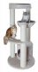 Превью Домик для кошек Carlos, 159 см, светло-серый