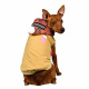 Превью Куртка с капюшоном для собак L желтый (унисекс) 5