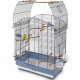 Превью Клетка для птиц Agata, 58х33х62,5 см, морозно-голубая 1