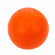 Превью Игрушка для собак Мяч диаметр 8,5 см средний оранжевый, для собак средних пород (снаряд)