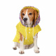 Превью Куртка с капюшоном для собак 3XL желтый (унисекс)