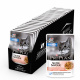 Превью Nutri Savour Housecat Влажный корм (пауч) для взрослых кошек живущих дома, с лососем в соусе, 85 гр. (упаковка)