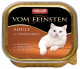 Превью Vom Feinsten Adult консервы для кошек старше 1 года, с куриной печенью, 100 г