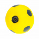 Превью Игрушка для собак Мяч футбольный, латекс, желтый 8 см