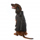 Превью Попона с замком и шлейкой на спине для собак средних пород черный 3XL (унисекс) 2