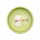 Превью Миска для кошек с рисунком Кошка 13,5см салатовая керамика 300мл