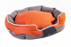 Превью Лежак Кристель для кошек и собак средних пород, 60х50х25 см, кораллово-оранжевый